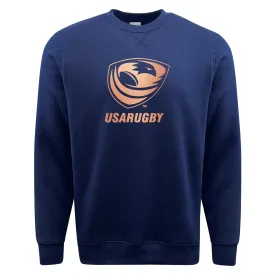 USA Rugby Bronze Fleece Crewneck Sweatshirt