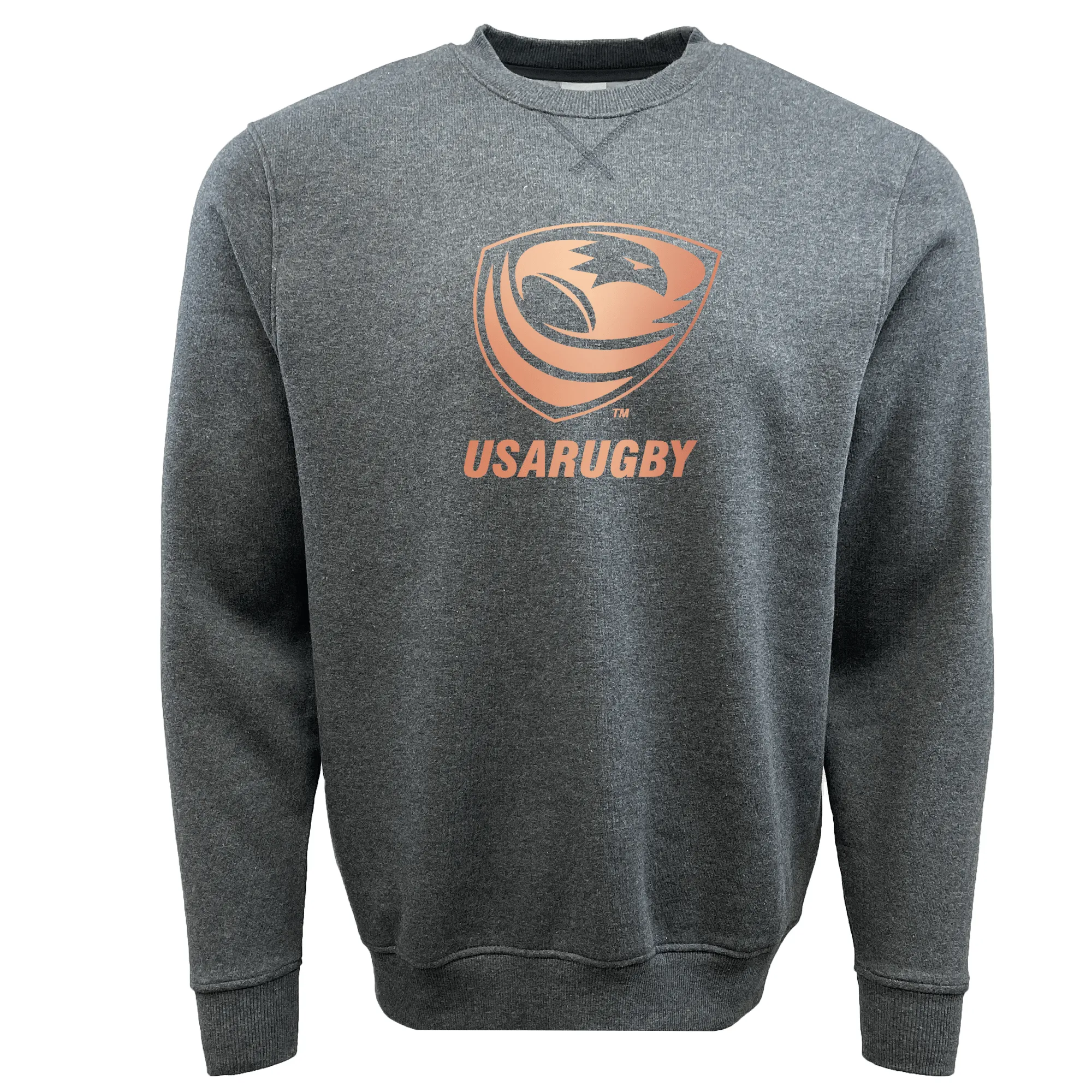 USA Rugby Bronze Fleece Crewneck Sweatshirt