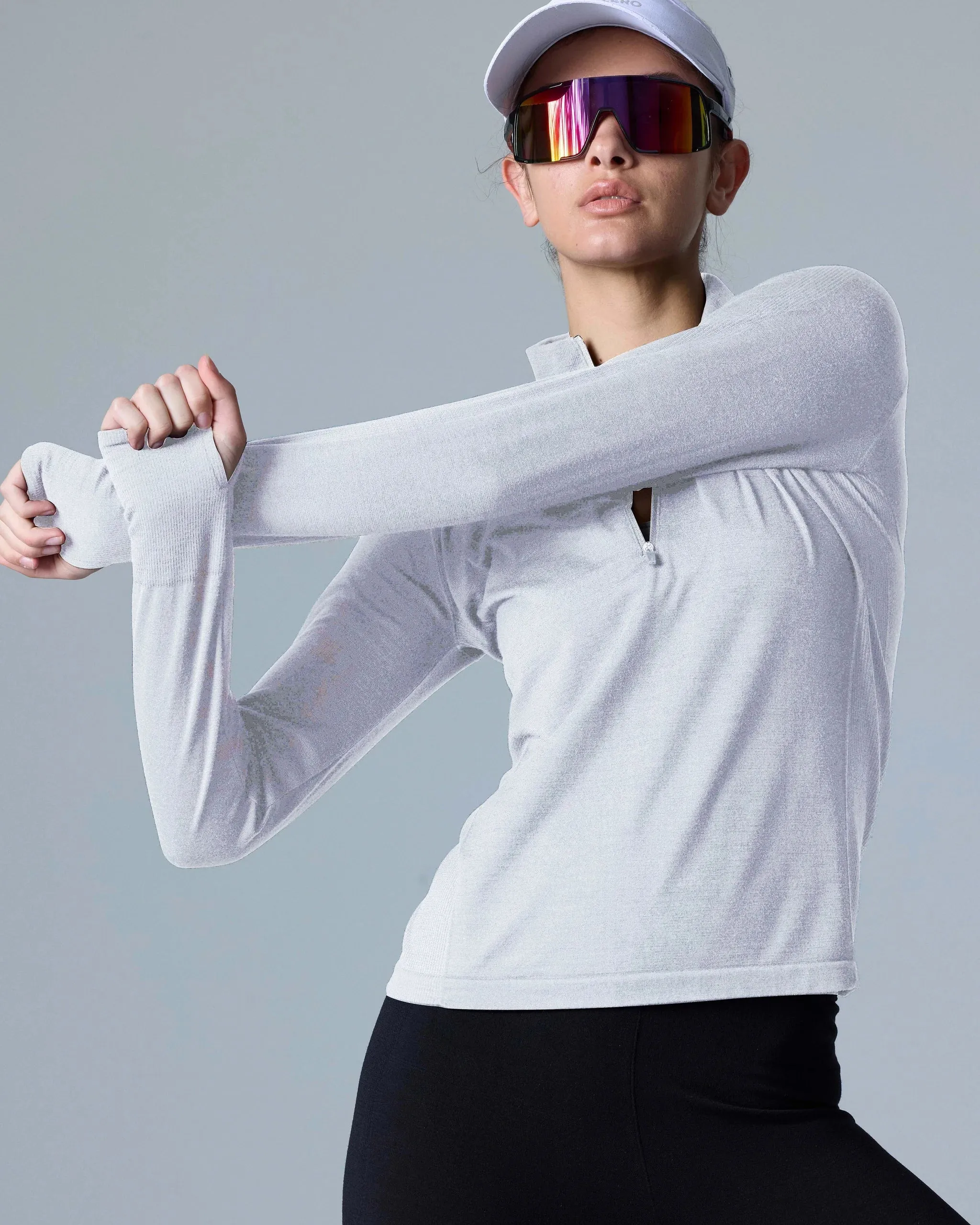 Women's Tech Merino Classic Fit Half Zip Long Sleeve Top