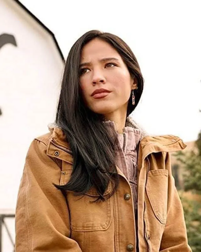 Yellowstone Monica Brown Hooded Jacket